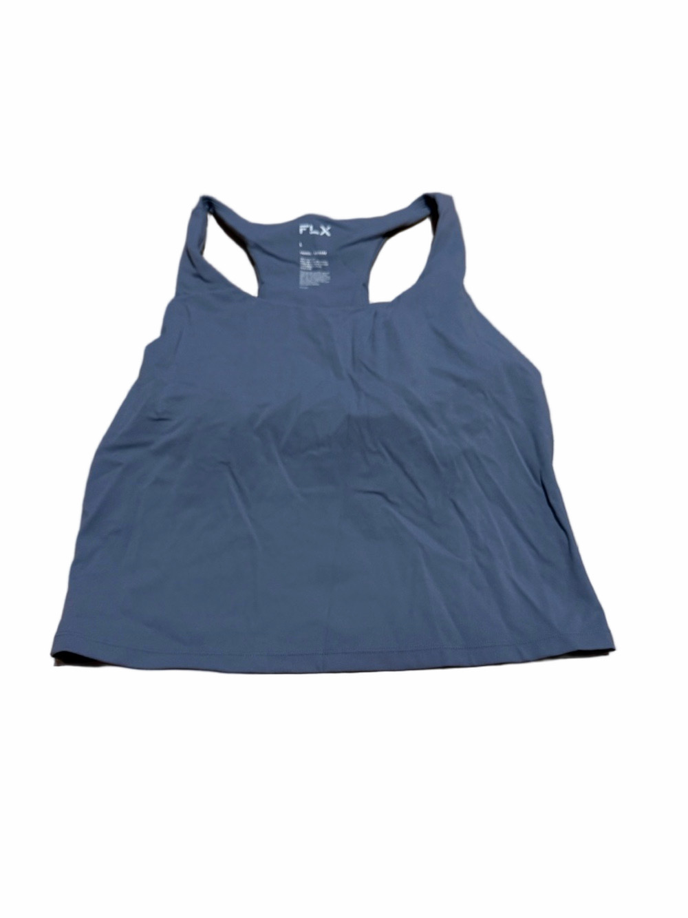 FLX Women’s Blue Racerback Workout Tank Top